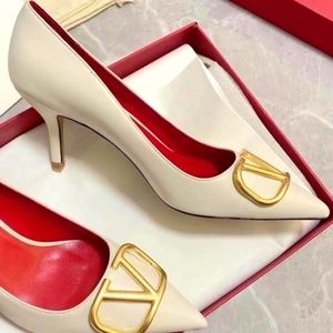 Leather luxury heels